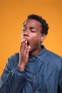Vitamin B6 Deficiency, Symptoms and Signs in adults black guy Low energy and feeling tireless